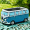 Fioriera da camper in cemento blu 21cm
