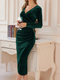 Vestido elegante de terciopelo Joelle | Elegancia atemporal para cualquier ocasión