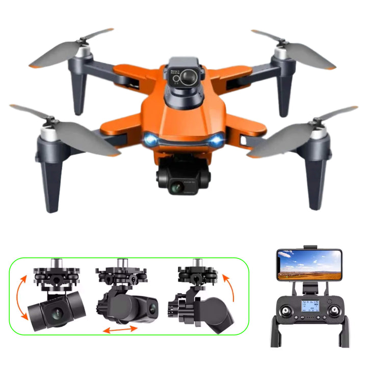 RG109 Pro Drone - Drone HD 8K avec double caméra, GPS et moteurs sans balais