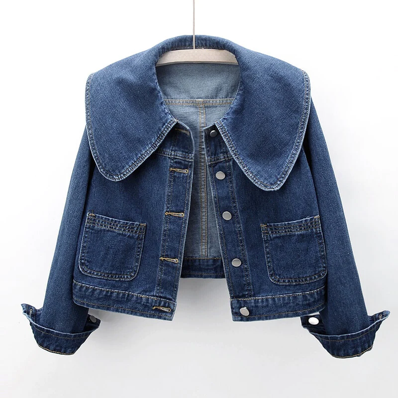 Chaqueta vaquera corta Aimée para mujer | Elegancia y versatilidad para el día a día
