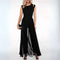 Combinaison Sans Manches Jambe Large Femme | Automne