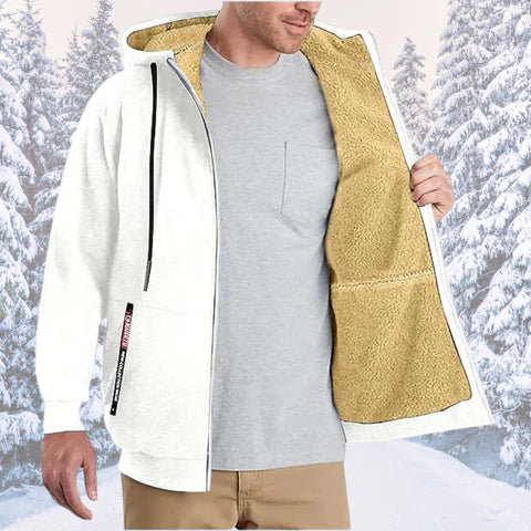 Tommy | Sweat à capuche zippé en polaire