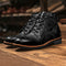Bottes en cuir pour hommes