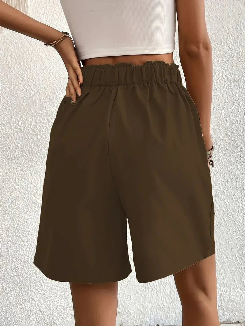 Liyana Short Taille Haute Femme | Coupe Flatteuse & Élégance Décontractée