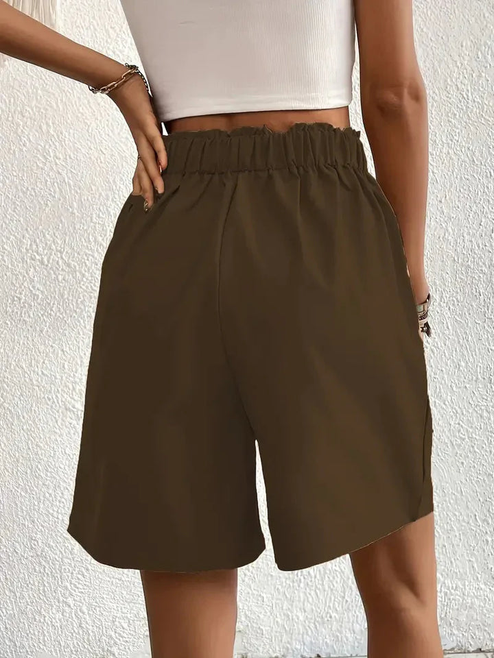 Liyana Short Taille Haute Femme | Coupe Flatteuse & Élégance Décontractée