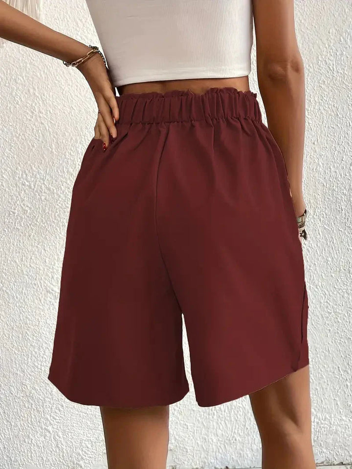 Liyana Short Taille Haute Femme | Coupe Flatteuse & Élégance Décontractée