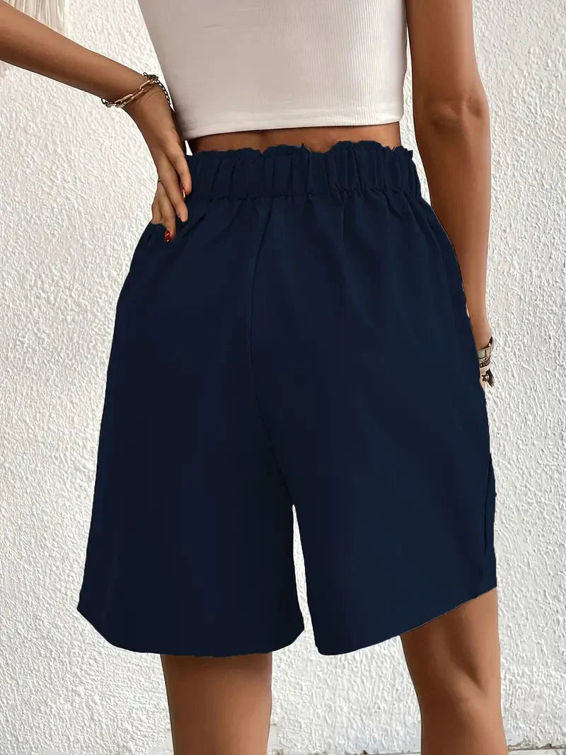 Liyana Short Taille Haute Femme | Coupe Flatteuse & Élégance Décontractée