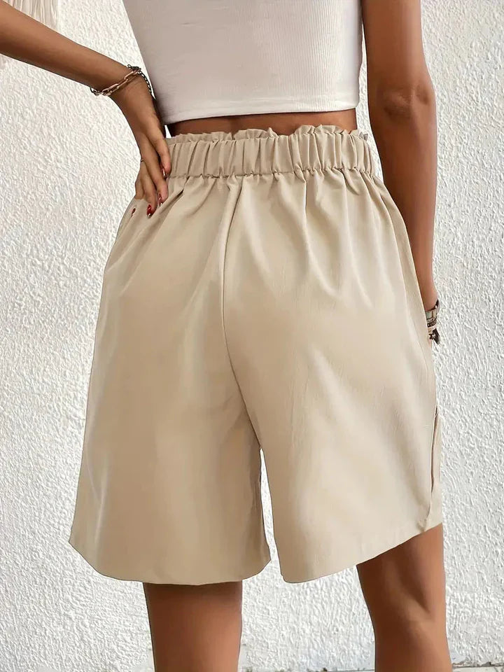 Liyana Short Taille Haute Femme | Coupe Flatteuse & Élégance Décontractée