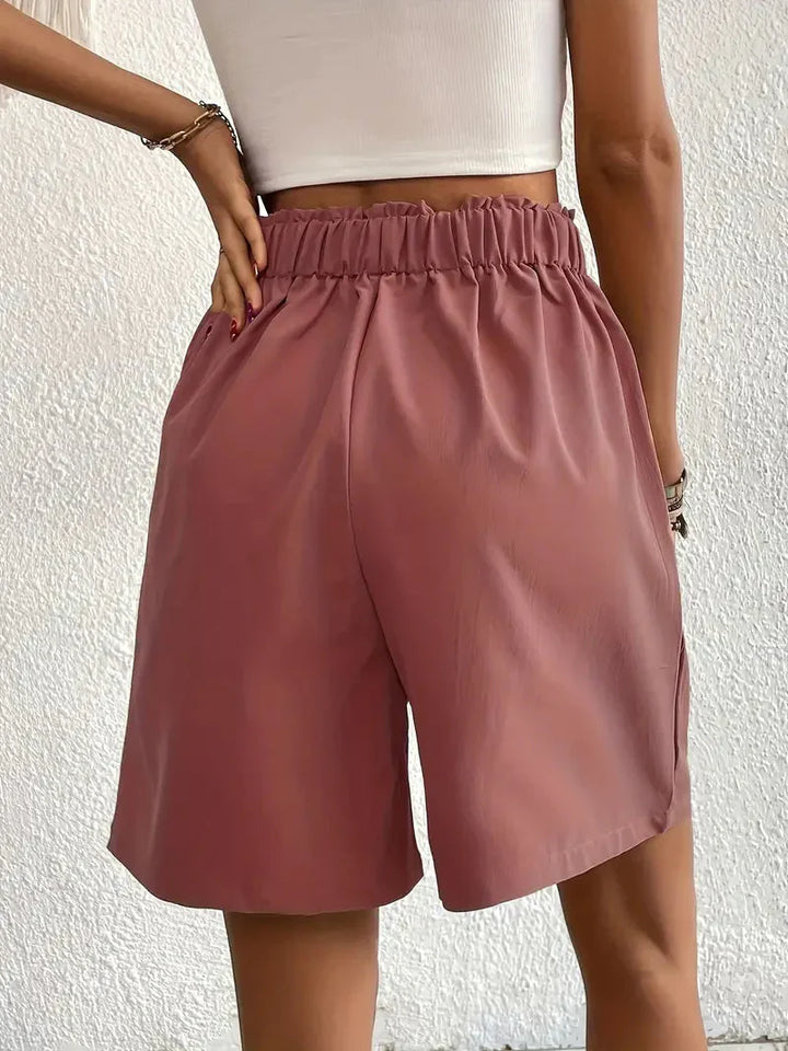 Liyana Short Taille Haute Femme | Coupe Flatteuse & Élégance Décontractée