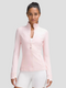 Jor Riset Veste de Sport Femme | Coupe Ajustée, Tissu Doux & Extensible, Poches Zippées
