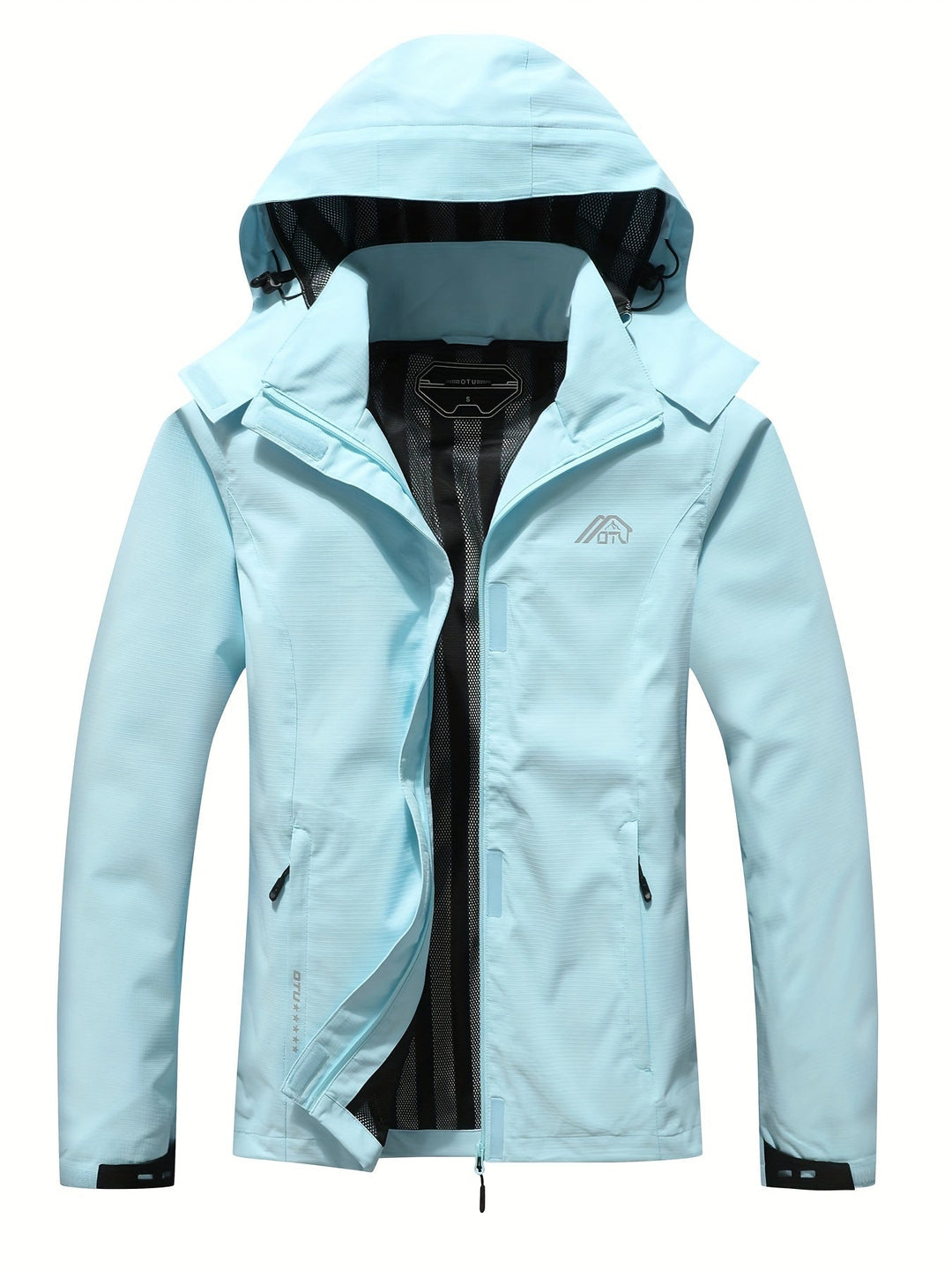 Lotte Coupe-Vent Femme – Imperméable Léger à Capuche, Coupe Régulière, Style Sportif