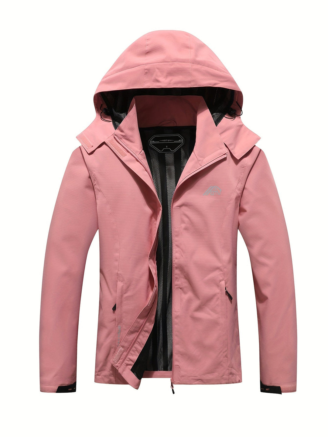 Lotte Coupe-Vent Femme – Imperméable Léger à Capuche, Coupe Régulière, Style Sportif