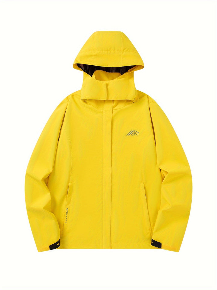 Lotte Coupe-Vent Femme – Imperméable Léger à Capuche, Coupe Régulière, Style Sportif