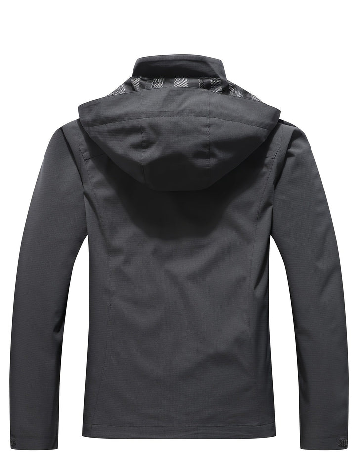 Lotte Coupe-Vent Femme – Imperméable Léger à Capuche, Coupe Régulière, Style Sportif