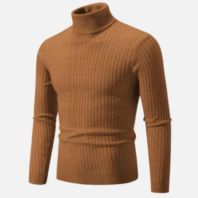 Melisar Pull à col roulé homme | Parfait mélange de chaleur et de raffinement