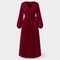 MONIQUE - Robe d'automne élégante et plissée
