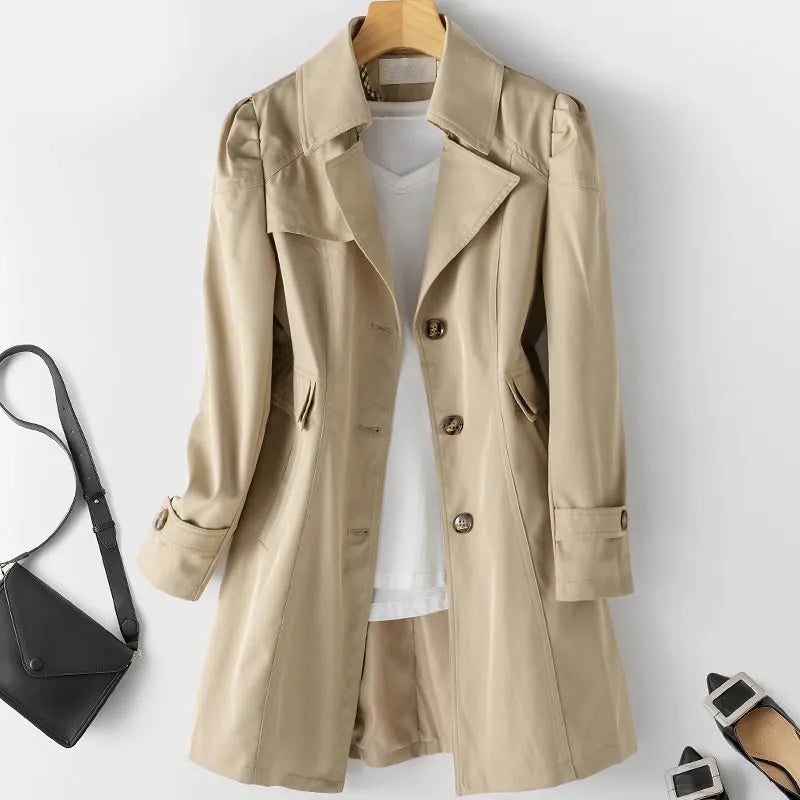 Breeze | Trench midi per un look sofisticato e moderno