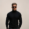 Jersey de cuello vuelto para hombre primavera