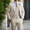 Costume 3 pièces élégant de Brecken pour hommes - Sophistication intemporelle pour toutes les occasions automnales