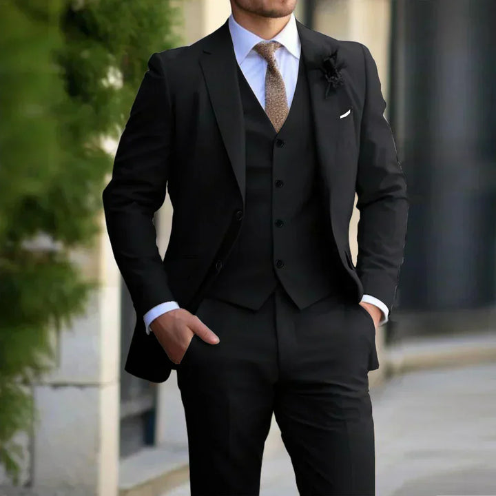 Costume de mariage moderne et élégant pour homme | Ensemble de 3 pièces