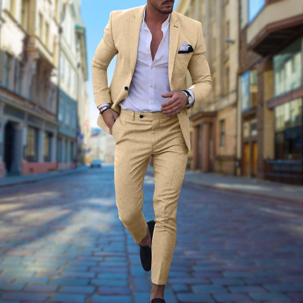 Winston's Finest - Traje de verano ajustado para hombre