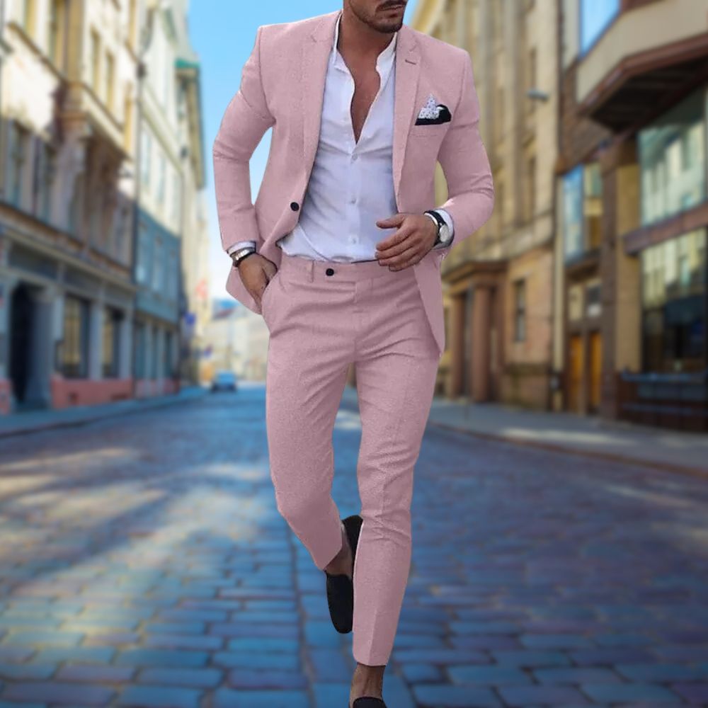 Winston's Finest - Traje de verano ajustado para hombre