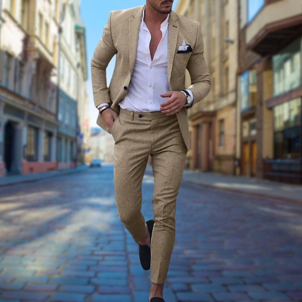 Winston's Finest - Traje de verano ajustado para hombre