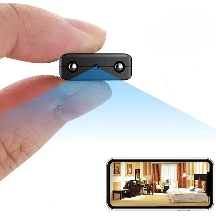 Caméra Wi-Fi HD de Surveillance | Vision Nocturne, Grand Angle, Détection de Mouvement