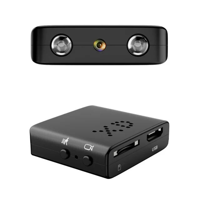 Caméra Wi-Fi HD de Surveillance | Vision Nocturne, Grand Angle, Détection de Mouvement