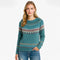 Eliza | Maglione in lana lavorata a maglia in stile norvegese per donna