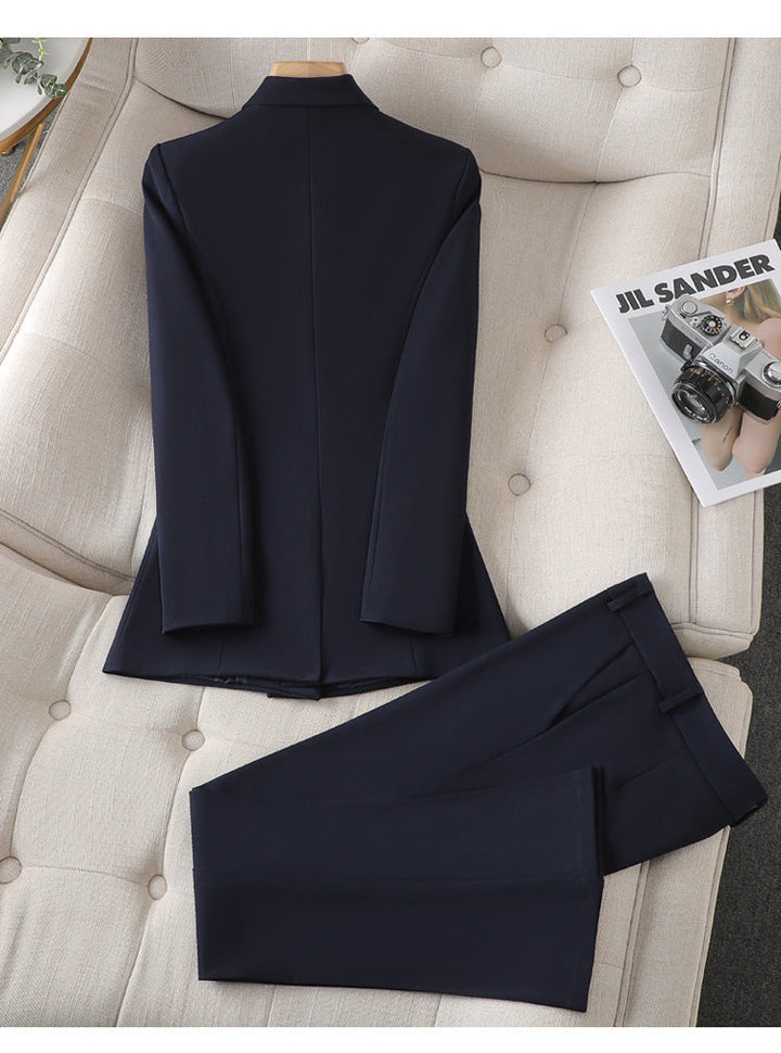 Gillian Ensemble Deux Pièces Pour Femme | Blazer Élégant et Pantalon Moderne
