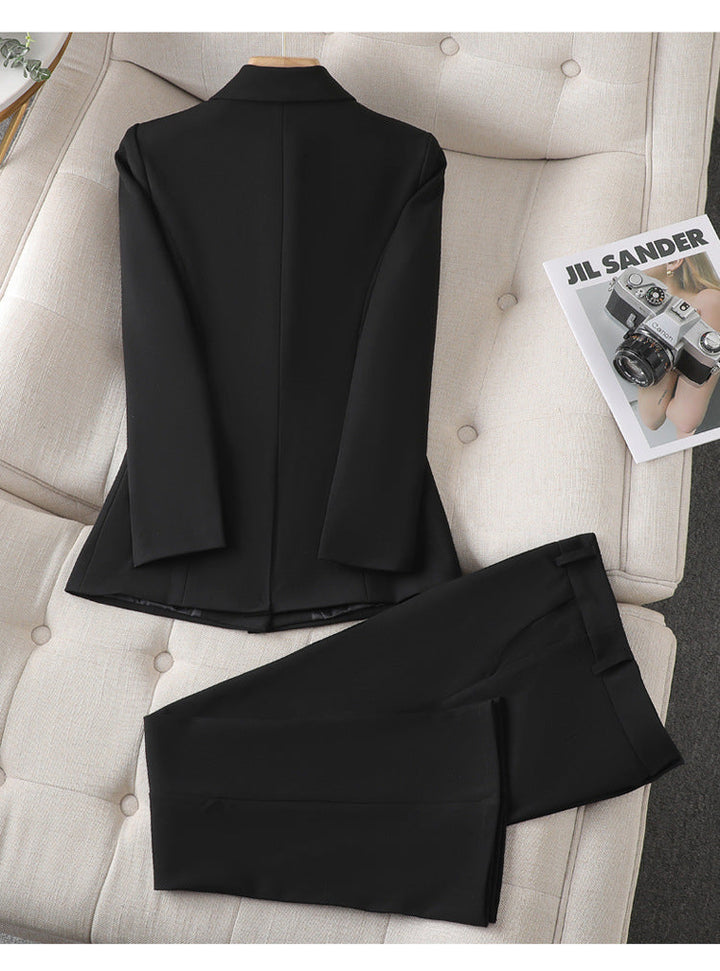 Gillian Ensemble Deux Pièces Pour Femme | Blazer Élégant et Pantalon Moderne