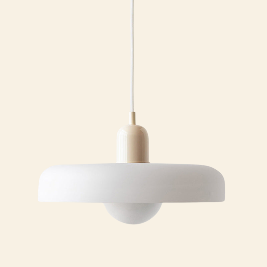 Lámpara colgante de vidrio coloreado | Diseño moderno y elegante