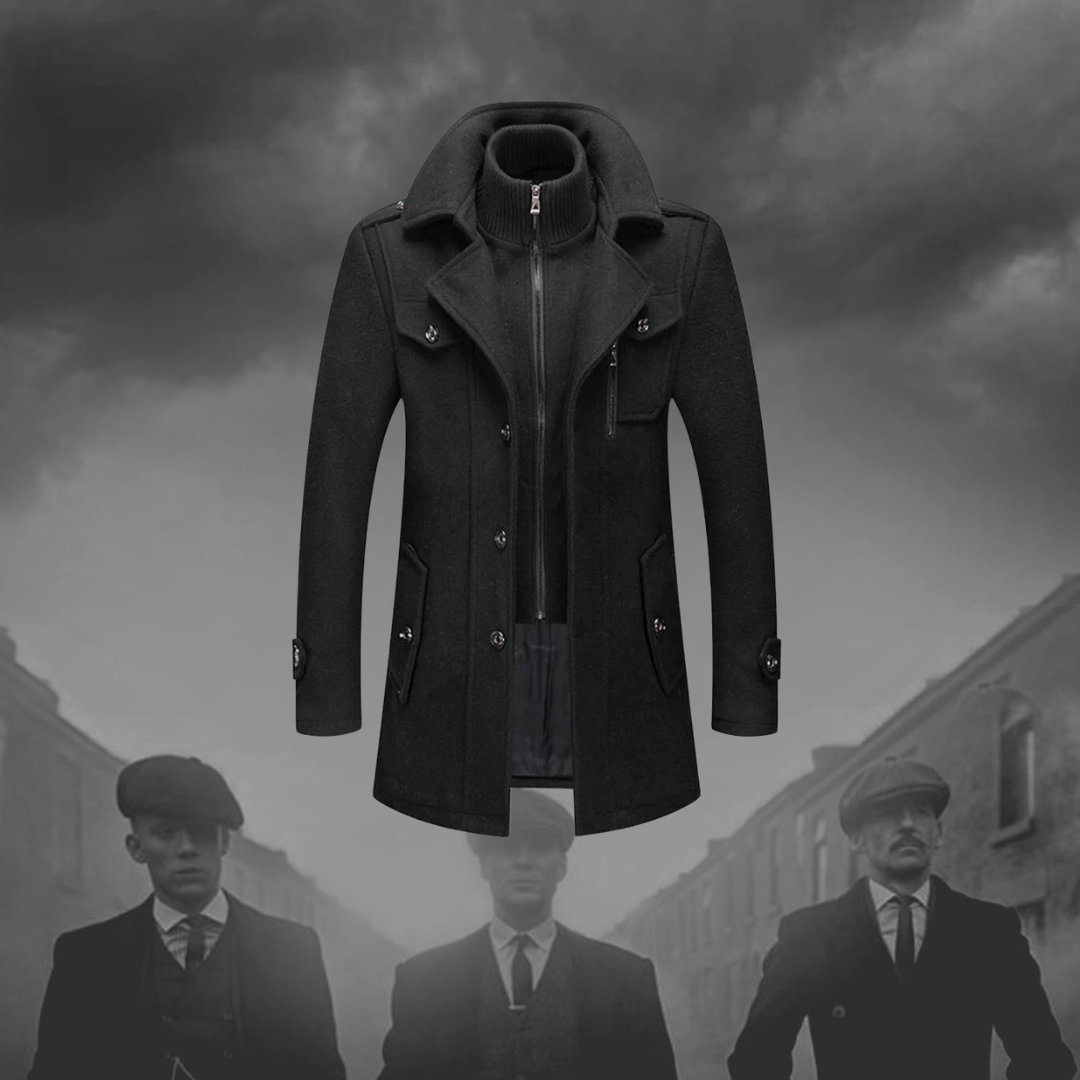 Manteau Deux-Pièces Henry | Style Intemporel & Coupe Masculine Inspirée de Peaky Blinders