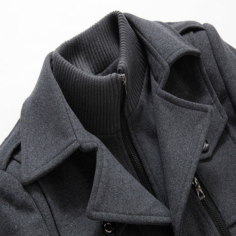 Manteau Deux-Pièces Henry | Style Intemporel & Coupe Masculine Inspirée de Peaky Blinders