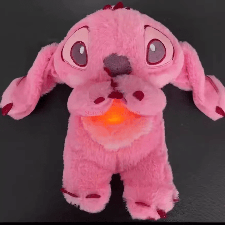 Peluche calmante com música e movimentos respiratórios | Companheiro de sono para crianças e adultos