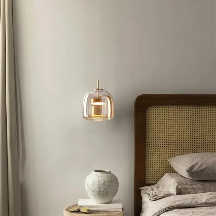 VitraLume - Lampe suspendue en verre élégante et moderne