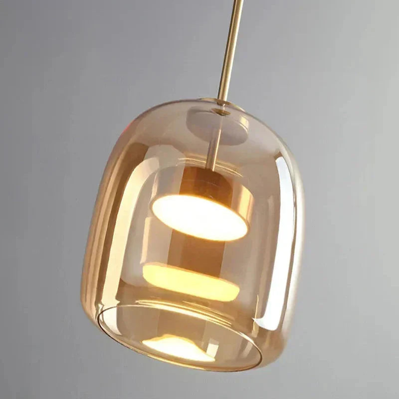 VitraLume - Lampe suspendue en verre élégante et moderne