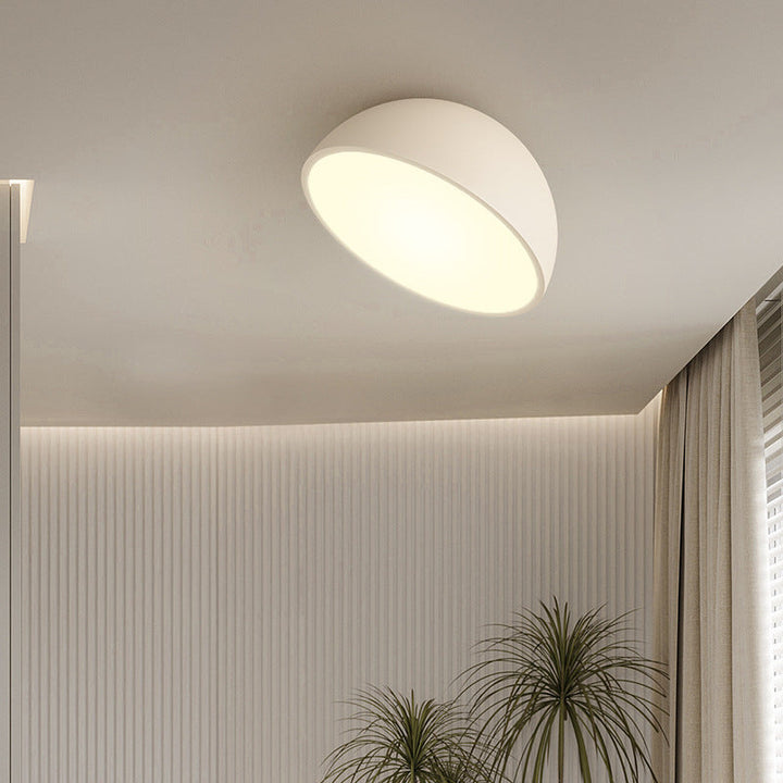 Plafonnier métallique Hemispherical | Design moderne | Lumière LED douce