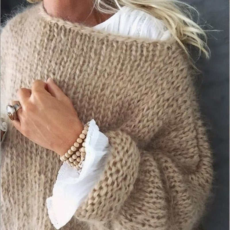 Inès Pull Tricoté Stylé | Confort et Élégance au Quotidien