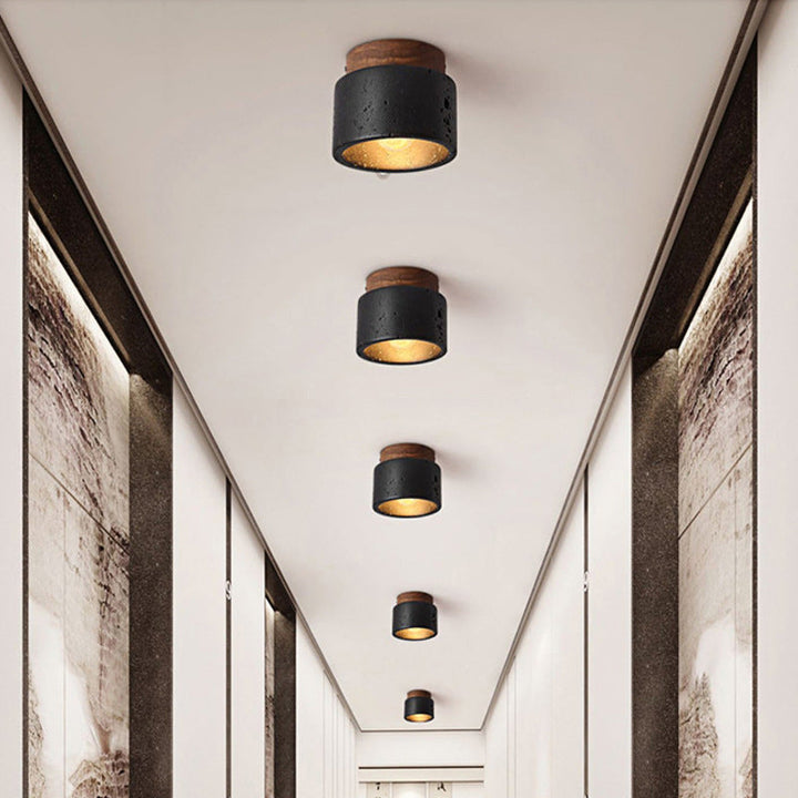 BrisaTravertino - Plafonnier LED élégant et moderne