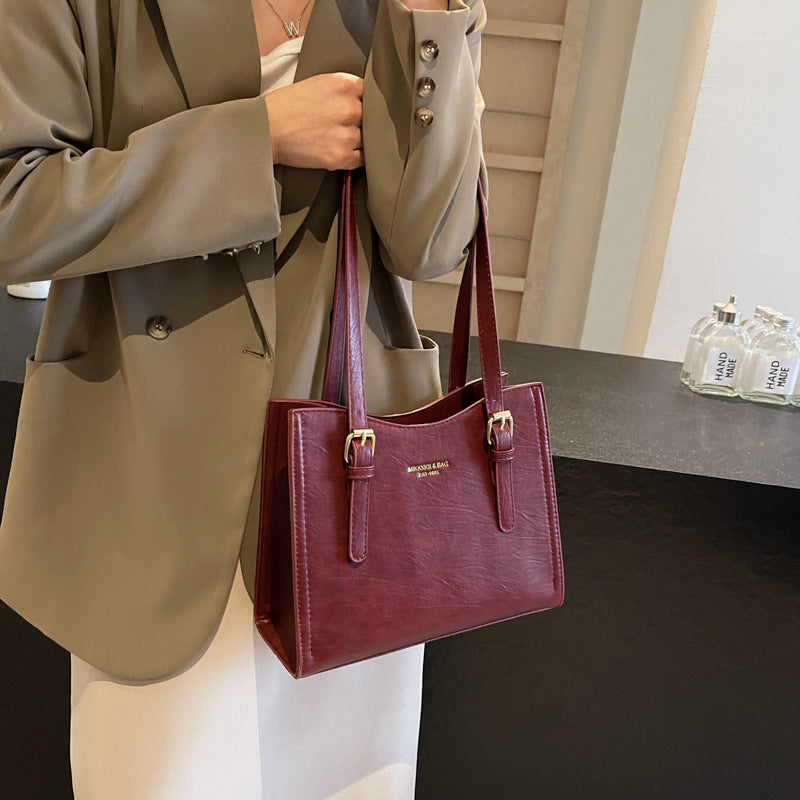 Emma Tote Bag | Vintage Vegan Leather, Spacieux et pratique