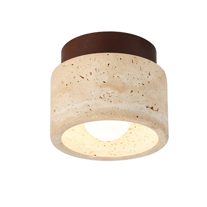 BrisaTravertino - Plafonnier LED élégant et moderne