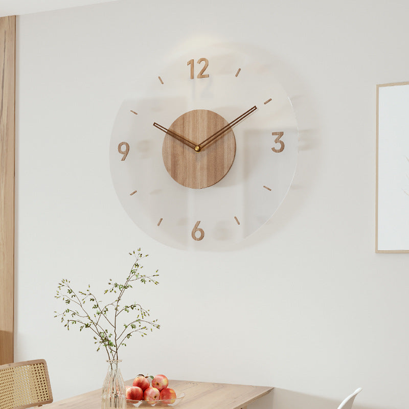 Clou mural nordique | Houten Design & Stil Uurwerk