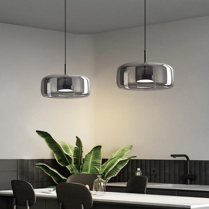 VitraLume - Lampe suspendue en verre élégante et moderne