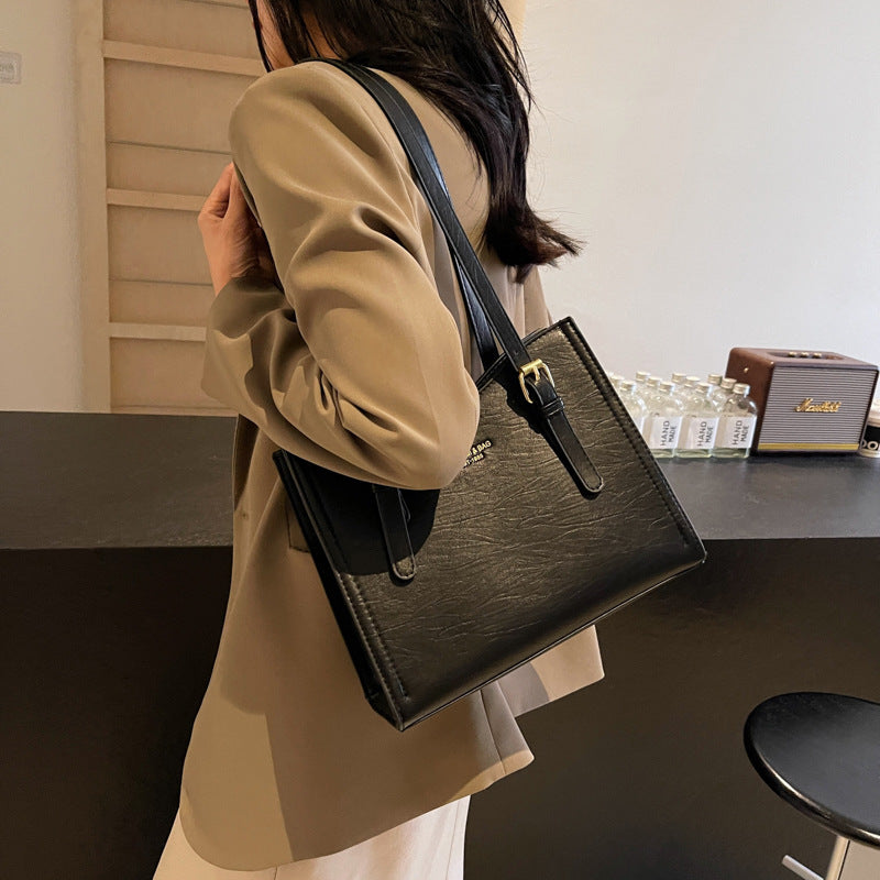 Emma Tote Bag | Vintage Vegan Leather, Spacieux et pratique