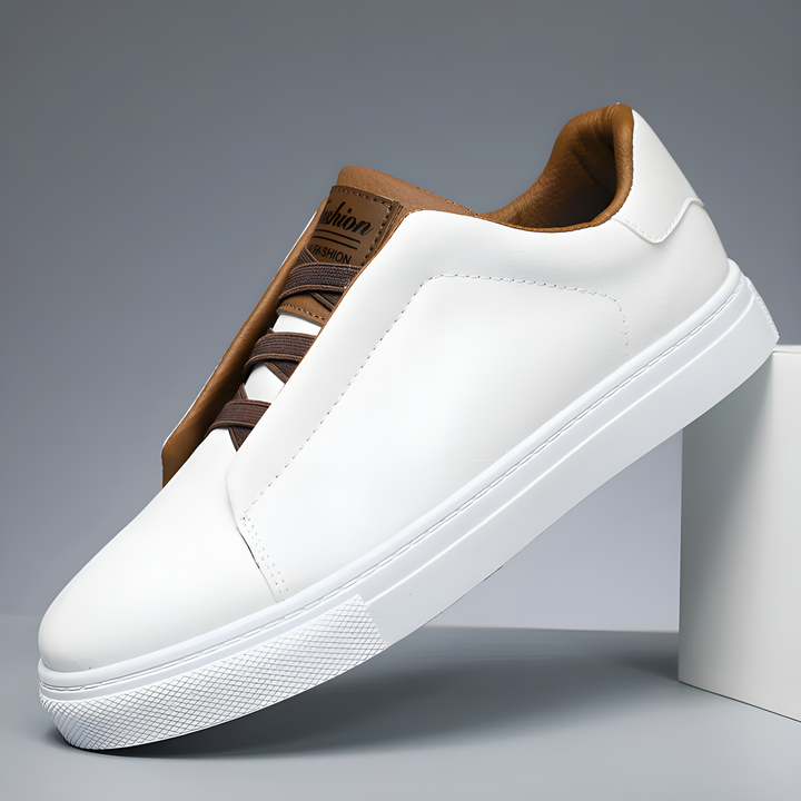 Baskets en cuir intemporelles pour hommes