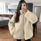 Camila | Veste Oversized en Teddy Fleece avec Col Montant