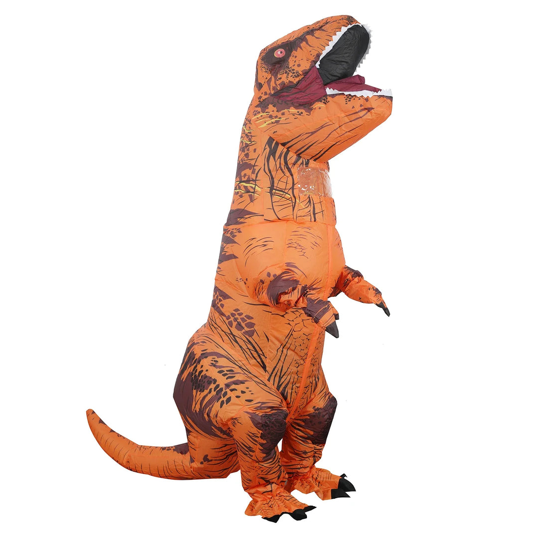 DinoMorph Costume Gonflable T-Rex | Adulte 150–190 cm | Cosplay & Halloween