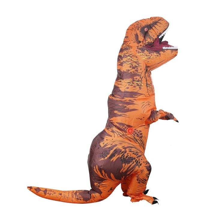 DinoMorph Costume Gonflable T-Rex | Adulte 150–190 cm | Cosplay & Halloween